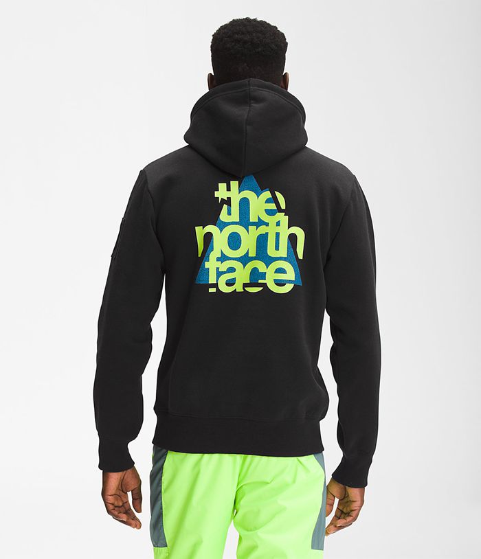 The North Face Hoodie Heren Mountain Heavyweight Pullover IJVR29857 - Zwart